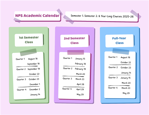 Academic Calendar
